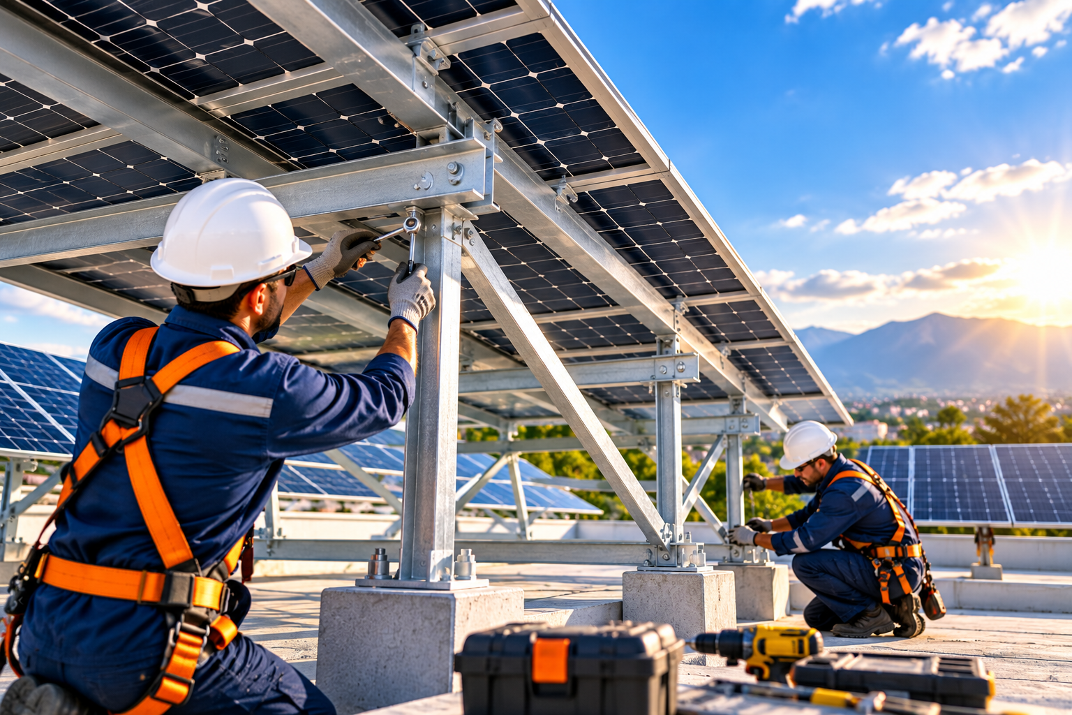 Estructuras para paneles solares