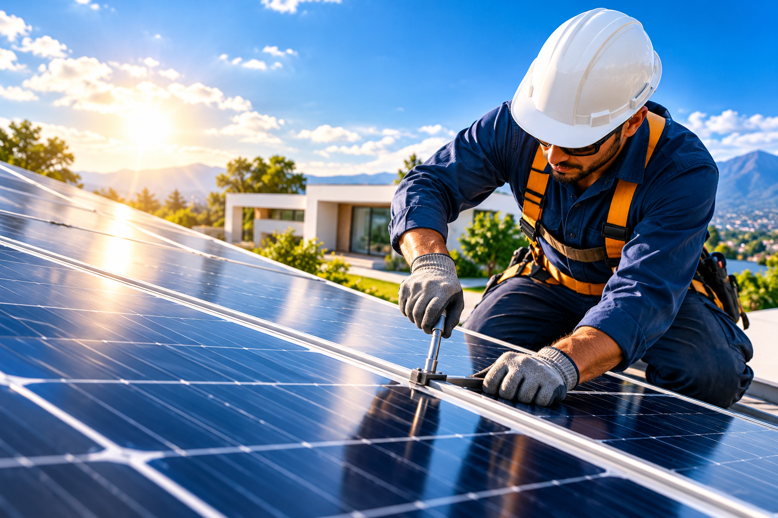 Instalación de paneles solares